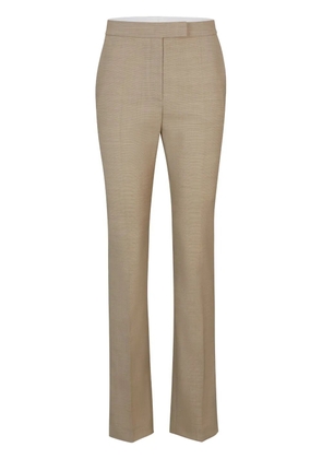 BOSS mid-rise slim-fit trousers - Neutrals