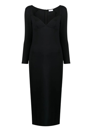 Rosetta Getty long-sleeve maxi dress - Black