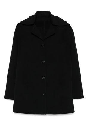 Alberta Ferretti button-fastening collared jacket - Black