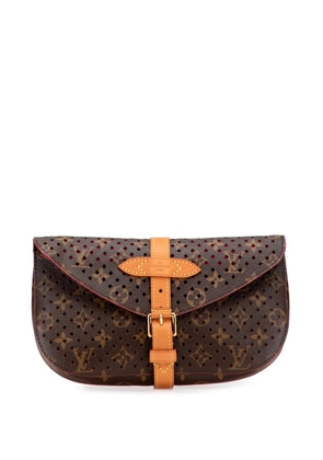 Louis Vuitton Pre-Owned 2011 Monogram Flore Saumur clutch bag - Brown