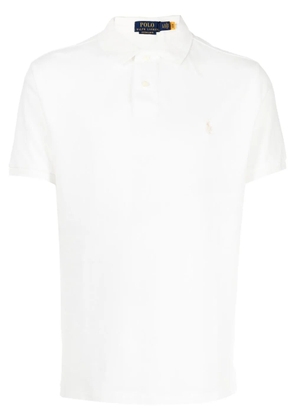Polo Ralph Lauren logo-embroidered polo shirt - White