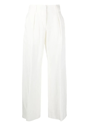 Ferragamo wide-leg trousers - White