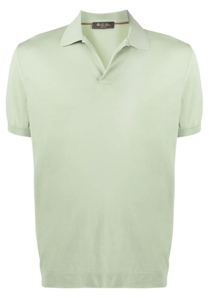Loro Piana classic cotton polo shirt - Green
