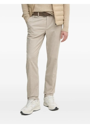 Hackett branded-button trousers - Neutrals