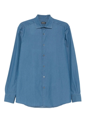 Zegna cotton shirt - Blue