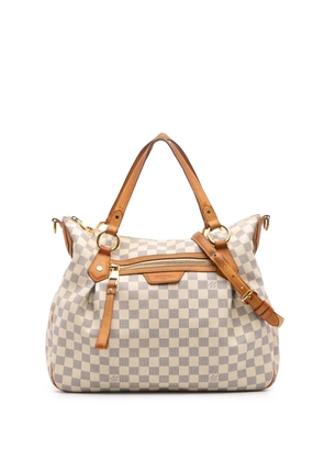 Louis Vuitton Pre-Owned 2011 Damier Azur Evora MM satchel - White