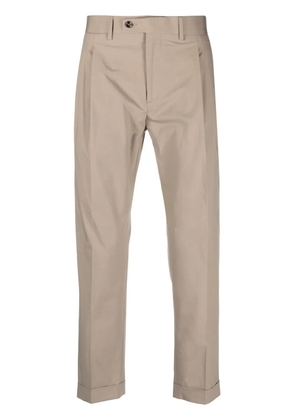 Dell'oglio Robert tapered-leg chinos - Neutrals