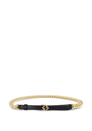 FENDI FF Diamonds chain belt - Black