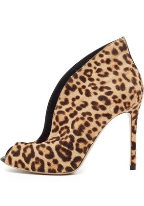 Gianvito Rossi 2024 120mm leopard-print pumps - Neutrals