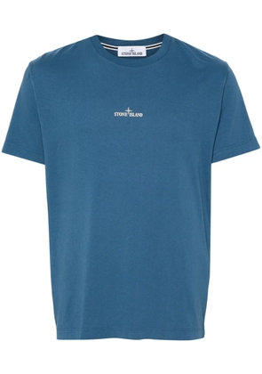 Stone Island logo-print T-shirt - Blue