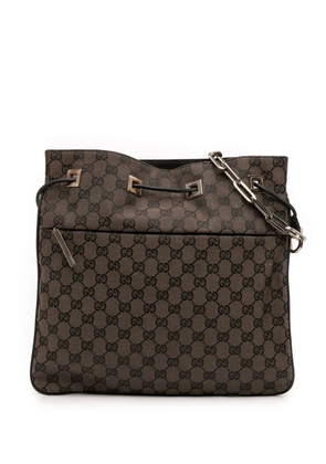 Gucci Pre-Owned 2000-2015 GG Canvas shoulder bag - Brown