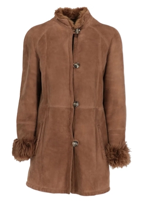 A.N.G.E.L.O. Vintage Cult 1990s suede coat - Brown