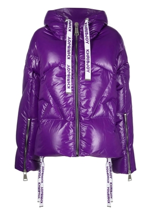 Khrisjoy Iconic padded jacket - Purple