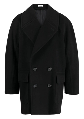 Alexander McQueen double-breasted tailored coat - Black