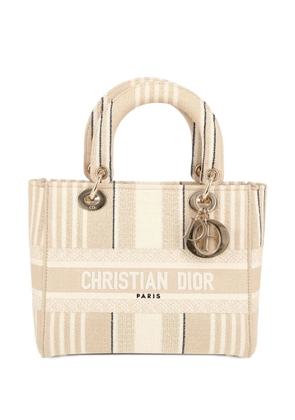 Christian Dior Pre-Owned 2020s small Lady D-Lite two-way handbag - Neutrals