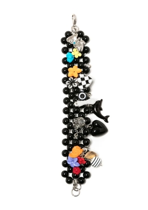 Amir Slama Bijoux multi-charm bead bracelet - Black