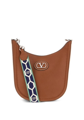 Valentino Garavani VLogo Signature cross body bag - Brown