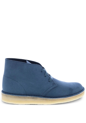 Clarks suede desert boots - Blue