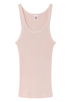 RE/DONE x Hanes ribbed tank top - Pink