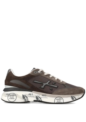 Premiata Moerun logo-print sneakers - Brown