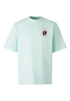 Casablanca printed short-sleeve T-shirt - Green