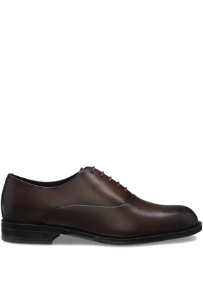 BOSS lace-up oxford shoes - Brown
