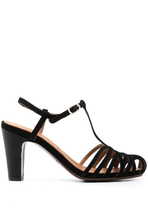 Chie Mihara 90mm high-heel caged-design sandals - Black