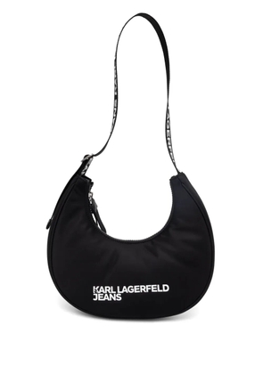 Karl Lagerfeld Jeans Half-Moon shoulder bag - Black