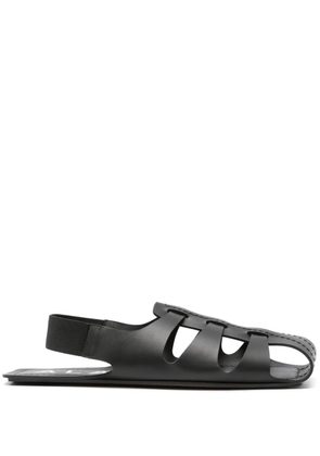 Alaïa Pre-Owned caged sandals - Black