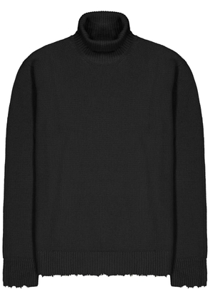 Laneus roll-neck jumper - Black