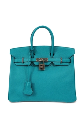 Hermès Pre-Owned 2012 Birkin 25 handbag - Blue