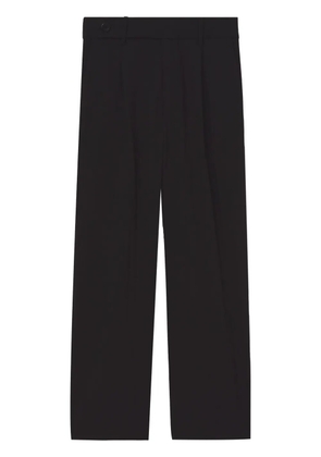 Proenza Schouler White Label Drapey Suiting wide-leg tailored trousers - Black