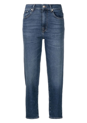 7 For All Mankind skinny cropped jeans - Blue