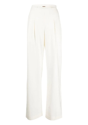 Cult Gaia Tasha cut-out wide-leg trousers - White