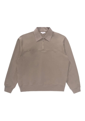 Lady White Co. Anderson Quarter Zip polo shirt - Grey