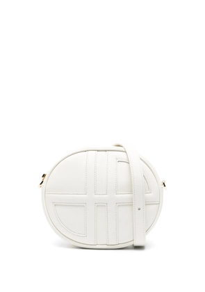 Patou JP monogram leather crossbody bag - Neutrals
