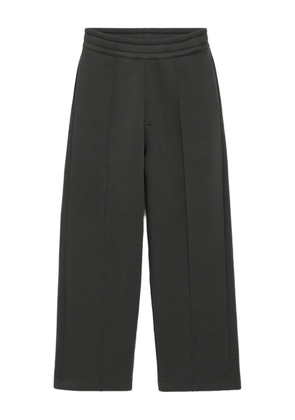 AMI Paris Ami De Coeur flare fleece trousers - Grey