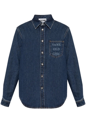 Moschino Same Old Chic shirt - Blue