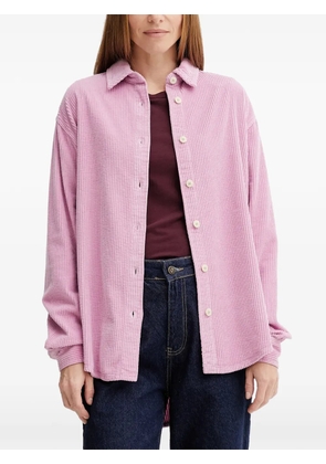 American Vintage corduroy button shirt - Pink