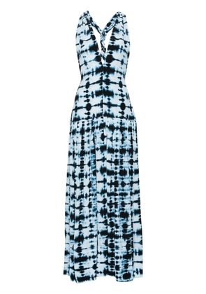 Proenza Schouler Simone tie-dye midi dress - Blue