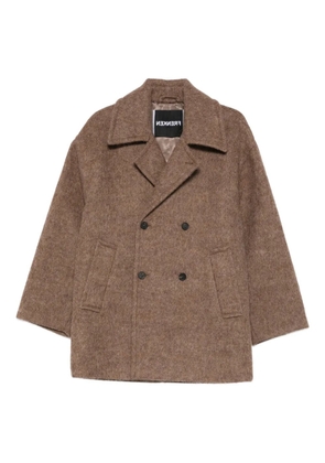 Frenken Water Men's double-breasted coat - Brown