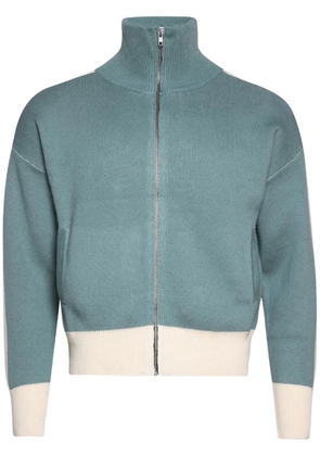 RHUDE RB knitted track jacket - Blue