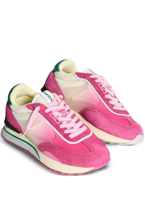 Hoff Flame ombre suede sneakers - Pink