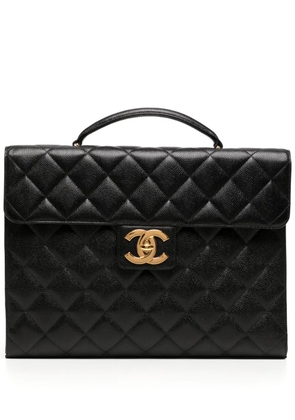 CHANEL Pre-Owned 1997 Classic Flap briefcase - Black