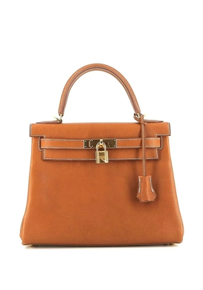 Hermès Pre-Owned 2021 Kelly 28 handbag - Brown