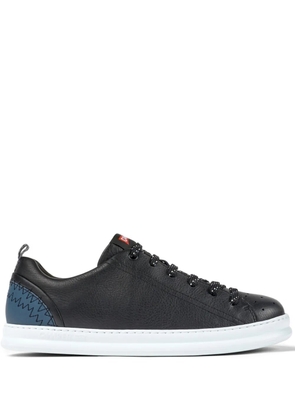 Camper Runner Four decorative-stitching leather sneakers - Black