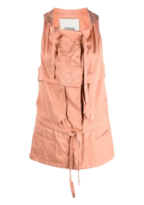ISABEL MARANT Nadea multi-pocket vest - Orange