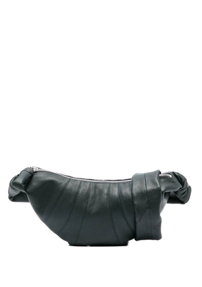 LEMAIRE Croissant leather shoulder bag - Green