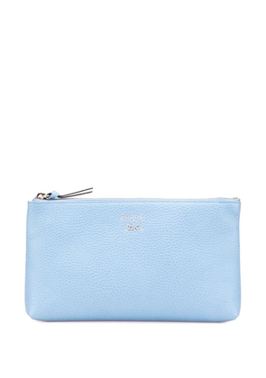 Gucci Pre-Owned 2016-2025 Large Dollar Calfskin Swing pouch - Blue