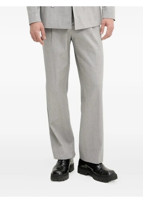 HUGO pleated regular trousers - Grey